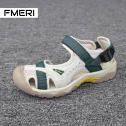 2026 Girls' Shoes Women's Summer Outdoor Anti Slip Soft Sole River Tracing Sports Flat Bottom Beach Shoes Students' Sandals