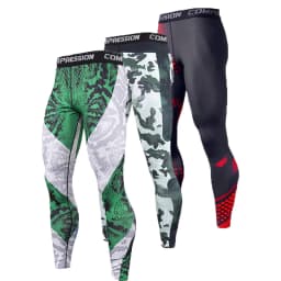Men's Compression Pants Men Sportswear Training Legging Gym Skinny Trousers Tights Bottoms Jogging Sweatpants Running Pants Men