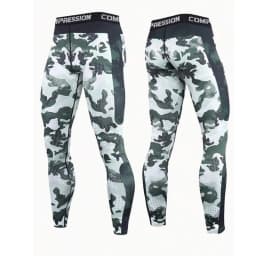 Men's Compression Pants Men Sportswear Training Legging Gym Skinny Trousers Tights Bottoms Jogging Sweatpants Running Pants Men