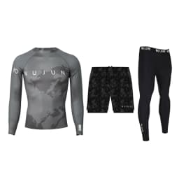 Nu-June Men Swimsuit Swimming T-shirt Beach UV Protection Swimwear Rash Guard Long Sleeve Surfing Diving Swimsuit Surf T-shirt