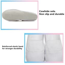 TOVEKIN Indoor Yoga Slippers for Kids, Fitness Shoes, Ballet Dance, Gym, Teacher, Girls, Woman, Man, Children, EU22-45