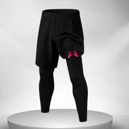 Fitness Training Pants Men's Running Compression Pants Quick Dry Gym Workout Leggings Male Sport Bottom