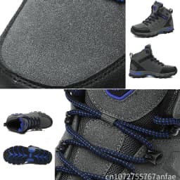 Couples Outdoor Hiking Shoes Comfortable Wear-Resistant Camping Climbing Mountain Shoes Breathable Sports Shoes Camping Boots