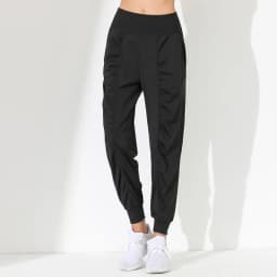 Woman Yoga Pants Loose Slim Quick-Dry Yoga Pants Pleated Hem Bound Running Fitness Capris Pockets Jogging Pants Sports Pants