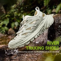Xtep Wading Hiking Shoes for Men 2025 Summer Breathable Quick Drying River Trekking Shoes Outdoor Upstream Camping 875219170006
