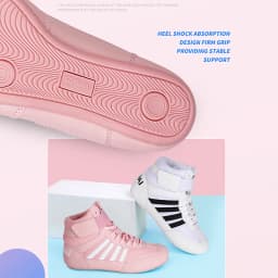 Wrestling Shoe Fighting Boxing Shoes Rubber Outsole Breathable For Men Women Child,Anti Slip Wrestling Sneakers