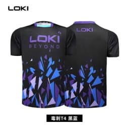 LOKI Table Tennis Jerseys Training T-Shorts New Style Absorb Sweat Comfort Top Quality Ping Pong Shirt Cloth Sport