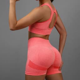 2PCS Yoga Suit Yoga Sports Underwear Women's Fitness Suit Vest Running Sports Yoga Shorts Set Yoga Set Workout Set