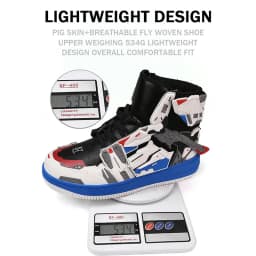 Lynjacye Cosplay Mid Cut Basketball Boots Unisex Mechanical Style Athletics Sport Trainer Tennis Basketball Shoes