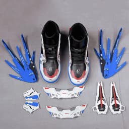 Lynjacye Cosplay Mid Cut Basketball Boots Unisex Mechanical Style Athletics Sport Trainer Tennis Basketball Shoes