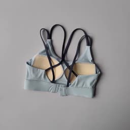 Solid Color Soft Cross Back Women Fitness Bra Tights Yoga Vest Shockproof Gym Sports Top Push Up With Pad Adjust Sports Bra