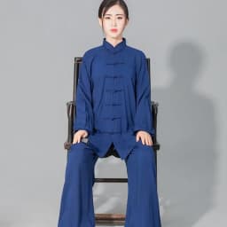 Chinese Tai Chi Uniform Cotton Wushu Kung Fu Clothing Kids Adults Martial Arts Wing Chun Suit Taichi Performance Tang Suit Taiji