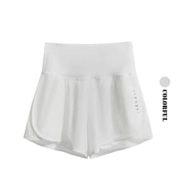 DRUR Women's Cycling Shorts High Waist Quick Drying Yoga Shorts Woman Summer Sports Short Pants With Inner Lining Gym Clothing