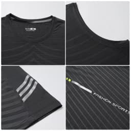 Men's Running Tank Top Fitness Wear Shirts Tops Man Sports First Layer Undershirt Ice Vest Sweatshirt Gym Tees Singlet Marathon