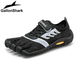 Mesh Five-Finger Athletic Shoes, Lightweight Design for Yoga, Functional Training & Indoor Adventures