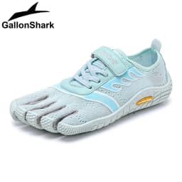 Mesh Five-Finger Athletic Shoes, Lightweight Design for Yoga, Functional Training & Indoor Adventures