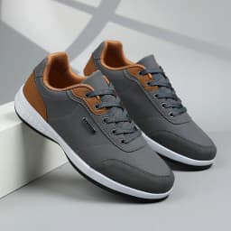 New Men's Four Seasons Waterproof Walking Shoes Casual Men Leather Sports Shoes Non-Slip Camping Shoes Shoes Men's Tennis Shoes