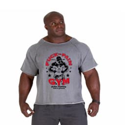 Men Oversize T-shirts Gym Fitness Clothing Mens No Pain No Gain T Shirt For Male Bodybuilding Tshirts Loose Breathable Clothes