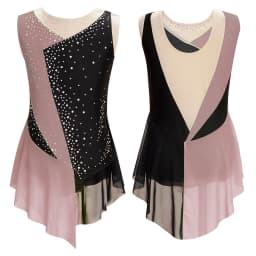 Rhythmic Gymnastics Leotatd Childs Spaghetti Straps Ruched Figure Skating Jumpsuits Kids Girls Sleeveless Ballet Dance Costume