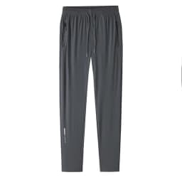 High Quality Ice Silk Pants For Men's Summer Slim Casual New Loose High Elasticity Quick Drying Outdoor Running Casual Pants