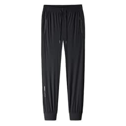 High Quality Ice Silk Pants For Men's Summer Slim Casual New Loose High Elasticity Quick Drying Outdoor Running Casual Pants
