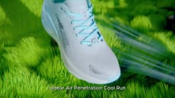O-Resilio Running Shoes Men Cushion Stability Outdoor Sports Casual Mesh Lace-up Lightweight Gym Jogging Sneakers