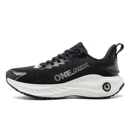 O-Resilio Running Shoes Men Cushion Stability Outdoor Sports Casual Mesh Lace-up Lightweight Gym Jogging Sneakers