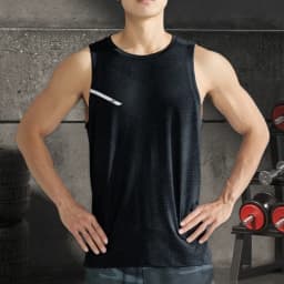 Men's Summer Quick-drying Fitness Clothing Summer Cool Beach Travel Undershirt Fashion Gym Running Tank Tennis Jerseys Sports