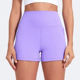 Casual Yoga Shorts Pocket Short High Waist Running Shorts Gym Exercise Running Fitness Tennis Sports Shorts