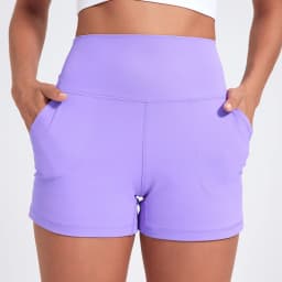 Casual Yoga Shorts Pocket Short High Waist Running Shorts Gym Exercise Running Fitness Tennis Sports Shorts