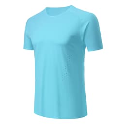 Men Urltra-Light Athletics T-Shirt Running Shirts Sport Fitness Gym T Shirts Mens Short Sleeve Athlete Track Field Breathable