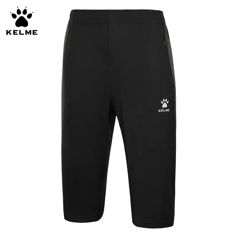 Kelme Sports Capris Men's Summer Breathable Fitness Shorts Football Training Ice Silk Running Shorts