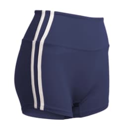 Contrast Striped Side Cycling Shorts Active Wear Women Skinny Biker Shorts 2025 Summer Fitness Casual Black Shorts