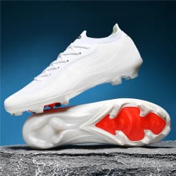 New Men's Soccer Shoes Professional Football Boots Non-Slip Cleats FG/TF Grass Outdoor Training Athletic Sneakers