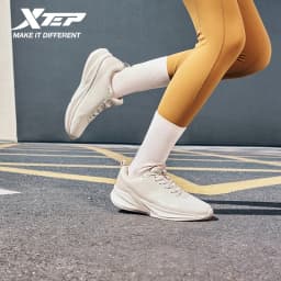 Xtep Women's Running Shoes 2025 Winter Comfortable Wear-Resistant Breathable Shock Absorption Stability Sneakers 875418110016