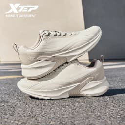 Xtep Women's Running Shoes 2025 Winter Comfortable Wear-Resistant Breathable Shock Absorption Stability Sneakers 875418110016