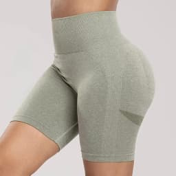 CZGUKE High-Waisted Hip-Revealing Shorts Women's Waist-Binding Yoga Shorts Fitness Shorts Sports Shaping Shorts Women's Clothing