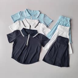 Women's Slim Fit 2-Piece Sports Tennis Set Polo Sports Suit Stretchy Workout Golf Badminton Training Outfit Slim Fit Tracksuits