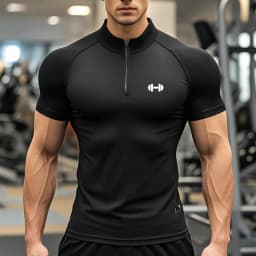 Compression Shirts Men Running Short Sleeve T-shirts Gym Clothes Summer Tight Fitness T Shirt Quick Dry Muscle Polo Shirt