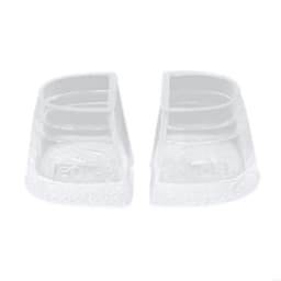 2 Pcs Silicone Heel Stoppers High Heel Protectors Heel Savers Heel Caps Latin Stilettos Dancing Cover for Woman Female 69HD