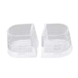 2 Pcs Silicone Heel Stoppers High Heel Protectors Heel Savers Heel Caps Latin Stilettos Dancing Cover for Woman Female 69HD