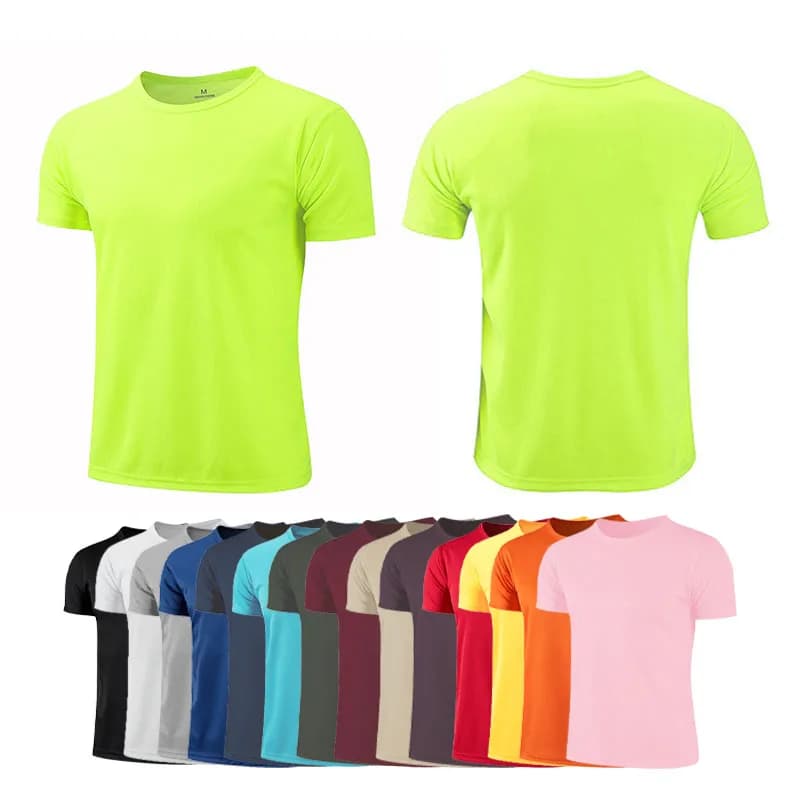 2026 Running Shirts Soccer Shirts Men's Jersey Sportswear Mens Jogging T-Shirts Quick Dry Compression Sport T-Shirt Fitness Gym