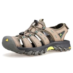 HUMTTO Summer Beach Sandals Men Outdoor Water Sneakers Leather Hiking Camping Climbing Aqua Shoes Breathable Sandals for Mens