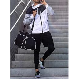 Men's Sport Pants 2 In1 Training Athletic Tracksuits Sportswear Workout Male Jogging Trousers Gym Fitness Running Pants Men