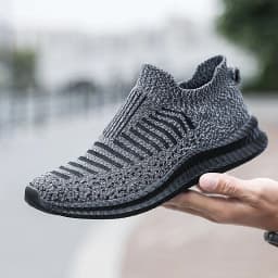 Men Shoes Breathable Men's Sneakers Comfortable Running Shoes Tenis Outdoor Slip On Walking Sneakers Sock Jogging Shoes