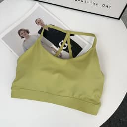 Women Fitness Sports Bra Top Sexy Beauty Back Gym Crop Tops Shockproof Fitness Quick Drying Pilates Running Yoga Tank Top