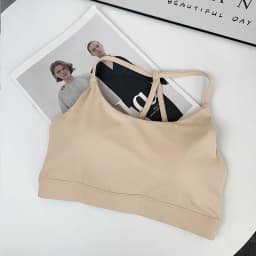 Women Fitness Sports Bra Top Sexy Beauty Back Gym Crop Tops Shockproof Fitness Quick Drying Pilates Running Yoga Tank Top