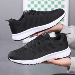 New Sneakers Women Casual Shoes Fashion Breathable Walking Mesh Flat Shoes Women 2026 Tenis Feminino White Ladies sports Shoes
