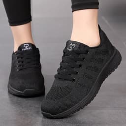New Sneakers Women Casual Shoes Fashion Breathable Walking Mesh Flat Shoes Women 2026 Tenis Feminino White Ladies sports Shoes