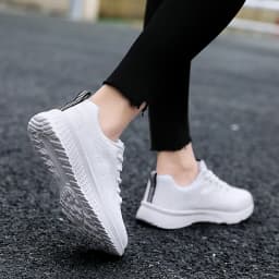 New Sneakers Women Casual Shoes Fashion Breathable Walking Mesh Flat Shoes Women 2026 Tenis Feminino White Ladies sports Shoes